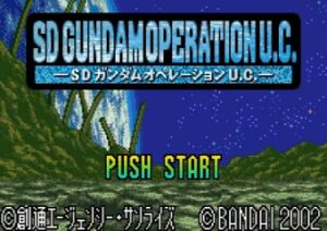 SD Gundam Operation U.C.